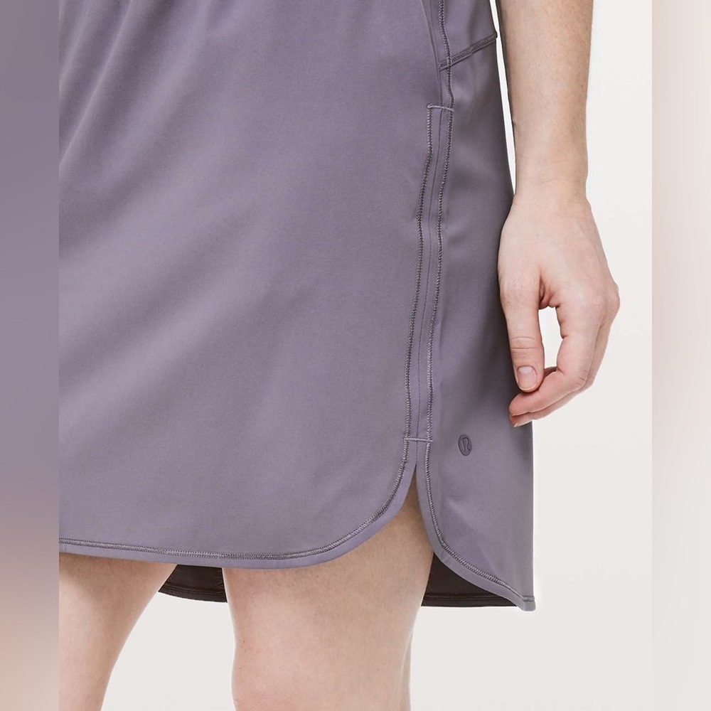 Lululemon On The Fly Skirt 21” Magnum Purple Size 4 Activewear Athleisure Golf - Picture 4 of 10